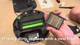 How to cleanmaintain J7  iSeries i7 i3 i6 i8 roomba and self emptying tower Avoids errors [upl. by Sloan38]