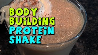 Bodybuilding Protein Shake  Easy Weight Gain Smoothie [upl. by Killie261]