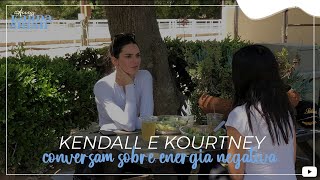 Kendall Jenner fala sobre energia negativa com Kourtney Kardashian [upl. by Eteragram]