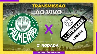 PALMEIRAS X INTER DE LIMEIRA AO VIVO  2º RODADA DO PAULISTÃO AO VIVO  CAMPEONATO PAULISTA 2024 [upl. by Mcclimans550]