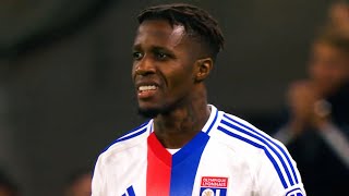 Wilfried Zaha Vs Olympiakos 260924 DEBUT FOR LYON [upl. by Rossy]