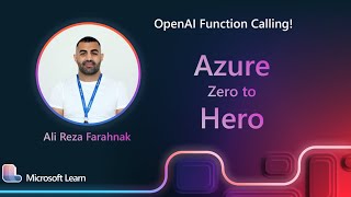 Ali Reza Farahnak  OpenAI Function Calling [upl. by Jakob]