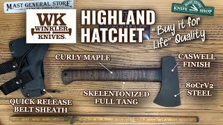 Winkler  Highland Hatchet  Buy it for Life Quality [upl. by Adriel]