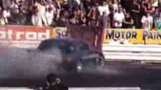 Mazda RX7 blows engine [upl. by Berrie917]