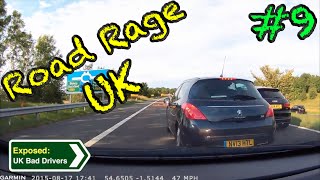 UK Bad Drivers Road Rage Crash Compilation 9 2015 [upl. by Ayifas]