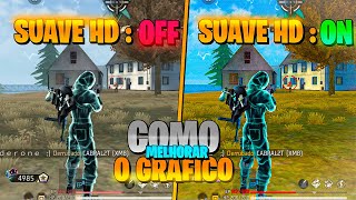 COMO MELHORAR O GRAFICO SUAVE DO FREEFIRE NO MOBILADOR EM 2024 SEM APP E SEM ROOT [upl. by Drof689]