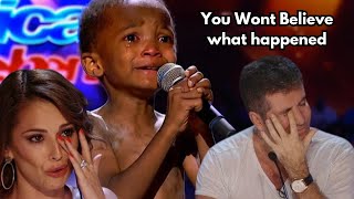 12YearOld Nigerian Boy Inspires Millions with Moving Gospel Song on America’s Got Talent [upl. by Remmos]