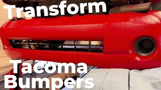 Transform Your Tacoma with Bumper Repair amp Bedliner Paint [upl. by Eikcir203]