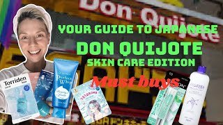 Japanese skin care review  Must buys from Don Quijote [upl. by Anaytat]