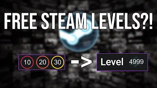 HOW TO LEVEL UP ON STEAM FOR FREE 2020 I NXS [upl. by Olwen166]