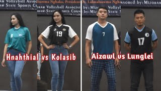 MVA Inter District  1 Hnahthial vs Kolasib  2 Aizawl vs Lunglei [upl. by Anerroc321]