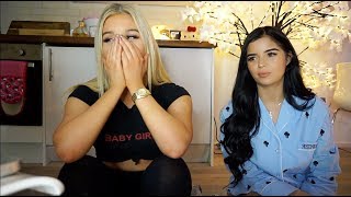 REACTING TO OLD VIDEOS WITH MY BEST FRIEND Demi Rose [upl. by Thanos]