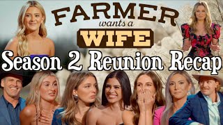 Farmer Wants a Wife  Season 2 Reunion RECAP [upl. by Brosine]