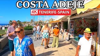 TENERIFE  COSTA ADEJE  Look at the Current Situation ☀️ 4K Walk ● December 2023 [upl. by Jermyn]