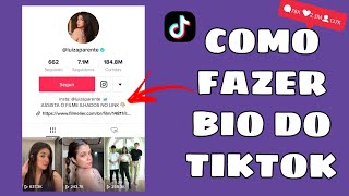 COMO FAZER BIOGRAFIA NO TIKTOK PASSO A PASSO [upl. by Lyn]