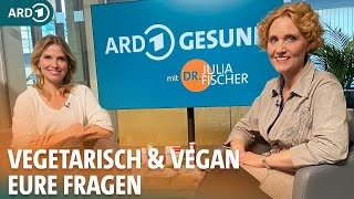 Vegan und vegetarisch Gesunder Fleischersatz aus Tofu Seitan Soja  Dr Julia Fischer  ARD Gesund [upl. by Blakelee]