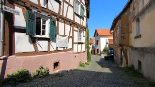 Oberursel Taunus  Walking from Marktplatz to UBommersheim 1440p60 [upl. by Pris423]