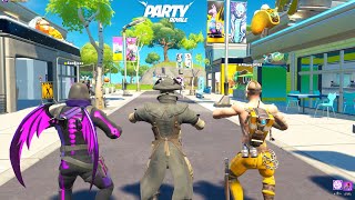 Rare Emotes in Party Royale Perfect Timing [upl. by Orpheus]