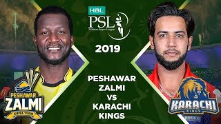 Match 9 Full Match Highlights Peshawar Zalmi vs Karachi Kings  HBL PSL 4  HBL PSL 2019 [upl. by Dis]