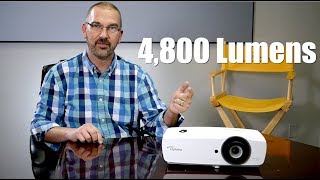 Optoma EH465 HD 1080P 4800 Lumens Projector [upl. by Leidba]