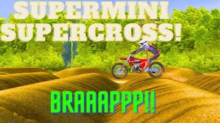 Supermini Supercross pt 1 MxBikes motocross supercross [upl. by Frech]