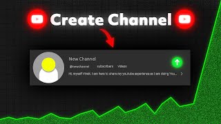 How to Create New YouTube Channel in 2024  YouTube Channel Kaise Banaye Full Process [upl. by Cantu]