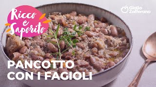 PANCOTTO CON I FAGIOLI  RICETTA SUPER RICCA e SAPORITA😋🥄 [upl. by Alfonso]