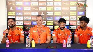 quotRohit Raghav won the match for usquot  Sunil Kumar  Press Conference October 31  PKL Season 11 [upl. by Herbst]