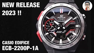 ดีไซน์สปอร์ต ทันสมัย ฟังก์ชั่นแน่นๆ เท่ไม่ซ้ำใคร Casio Edifice Windflow รุ่น ECB2200P1A [upl. by Farika902]