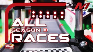 Marble Racing Marbula One Season 3 ALL RACES [upl. by Altaf]