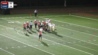 Harriton vs Lower Moreland  Varsity Football 10282022 [upl. by Gilbertina]