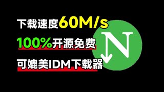 下载速度60Ms，轻松下载各种长短视频！最新NDM中文绿色汉化版，支持下载抖音，快手等短视频，平替IDM下载器 [upl. by Terrilyn]