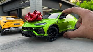 Bought a New Lamborghini Urus 118 Scale from Lamborghini Showroom  Autoart  Diecast Model Cars [upl. by Aticilef]