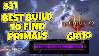 Best Build to find Primals in Diablo 3 Season 31 FoH Crusader [upl. by Elimac883]