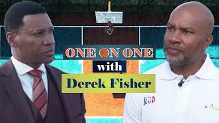 One on one with Derek Fisher [upl. by Aitahs]