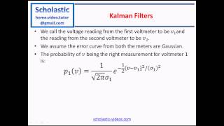 Kalman Filter Applications [upl. by Dreda533]