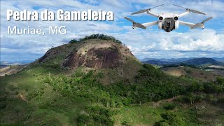 Sobrevoo na Pedra da Gameleira e entorno em Muriaé MG Imagens aéreas com drone DJI Mini 3 [upl. by Rundgren]