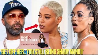 Joe Budden CONFRONTS MANDII B For HATING On Melyssa Ford New Podcast ‘Hot amp Bothered’ [upl. by Head]