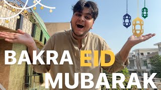 BAKRA EID MUBARAK l habeer roney lug gaya l bohat hi ziyada germi l Eid ki dawat l Mahad Ali Faizan [upl. by Bolanger]