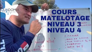 Cours plongée  Matelotage niveau 4 niveau 3 coursplongée [upl. by Kcirrej]