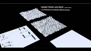 Updated Lerping Terrain Data in Unity [upl. by Truitt119]