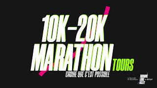 Teaser  Marathon 10 et 20 km de Tours 2022 [upl. by Nedlog]