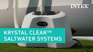 Intex® Krystal Clear Saltwater Systems [upl. by Sussi]