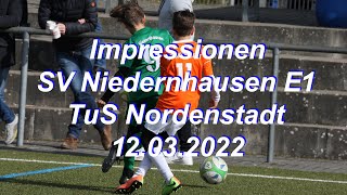 SV Niedernhausen E1gegen TuS Nordenstadt [upl. by Adnirem844]