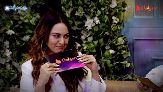 Sonakshi Sinha vs Zaheer Iqbal  Dialogue quiz  Blockbuster  Dhamaka records  Chingari [upl. by Aciretal354]