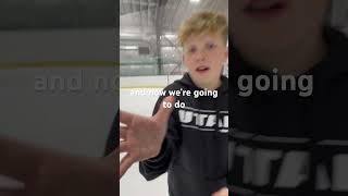 How to hockey stop with the bash brothers hockey besties like subscribe living ￼ [upl. by Knoll]