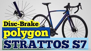 Polygon Strattos S7 Disc Brake Seri Terbaru 20202021 [upl. by Draude]