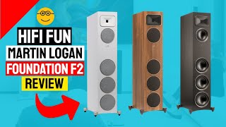 Unrivaled Audio Mastery MartinLogan Motion Foundation F2 Floor Standing Speaker Review [upl. by Eirahcaz]