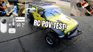 The BEST FPV  POV Camera for RC carsin 2021 insta360go2 [upl. by Singh]