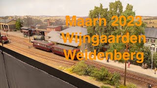 01Treff Maarn 2023 part 5 Gauge 0 model railway layouts Weidenberg and Hagen Eck [upl. by Aible]